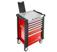 Facom Jet.WA5 - Kit de limpieza para sierras Jet - Extensión de plan de trabajo - Soporte para botellas - Soporte para rollo de papel - Bandeja para residuos de 25 L, color negro