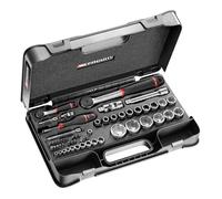 FACOM Juego de llaves de vaso RS.161-2 1/4" y 1/2" – Carracas selladas, MBOX