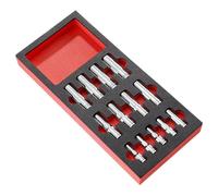 FACOM Módulo Con 13 Llave de Vaso Largo , 3/8 und1/2" Métrico, MODM.HLA