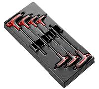 Facom PL.TORX-A: módulo con 7 teclas macho, mango Torx en «P», las llaves no están incluidas