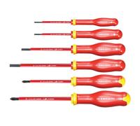 Facom Progiro VDE Screwdriver Juego 6 Pieza con Ranuras Y Philips FCMATPVEJ6PB