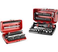 Facom RL.NANO1 1/4" Set de Llaves Conexión + Knarren-Bit-Satz R.PEJ31 Trinquete