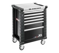 Facom Serante, Negro, 3 Módulos