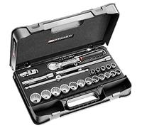 Facom SL.161-2P12U - JUEGO VASOS 1/2' 12C IN SL.161 22PC