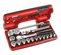 Facom SL.DBOX1PB Juego 21 vasos trinquete con cabeza pera 1/2"