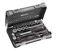 Facom Surtido de Llave 1/4" - 1/2 ", 6-Kant, Métrico 30 Piezas, RS.161-1PB