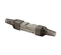 Faconet CAT 6A CAT7 RJ45 Cable conector STP 10 Gigabit montaje sin herramientas, módulo de conexión, cable de conexión, cable de conexión, alargar versión delgada