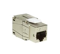 Faconet Keystone - Conector RJ45 (cat 8.1, apantallado, sin herramientas, tamaño pequeño)