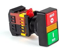 FACSER 22mm/25mm/30mm APBB-22/AS22/PPBB-30 Encendido/Apagado Interruptor de botón pulsador de Parada 10A/660V reinicio automático/Interruptor de luz momentáneo (Color : Ppbb-30, Size : 24V)