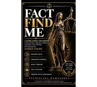 Fact Find Me: A Guided Journal for Parents to Record Facts, Organise Evidence and Build a Clear Timeline in Preparation for Family Court