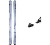 Faction - Packs (esquí + fijaciones) - Pack Dancer 1 Grey 2025 de Titanio - Gris Gris 178 cm.186 cm
