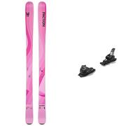 Faction - Packs (esquí + fijaciones) - Pack Dancer 1 Pink 2026 de Titanio - Rosa Rosa 178 cm.186 cm