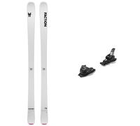 Faction - Packs (esquí + fijaciones) - Pack Dancer 79 White 2026 de Titanio - Blanco Blanco 166 cm.172 cm.178 cm.184 cm