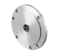 Factor Giratorio Facplate High Manganese Steel 3 Hole 130 Mm Conexión Fija Facpla Facplate para Procesamiento de Madera Torneo K11-130 K12-130 K72-130 (22MM)