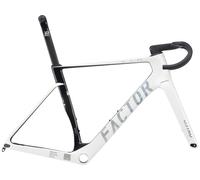 Factor Kit cuadro OSTRO V.A.M. Disc T47a SRAM DUB pearl white-chrome Carbon blanco 54 cm. 120 mm x 40 cm. SB 20 mm