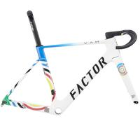 Factor OSTRO V.A.M Disc 1900 Edición Limitada Carbono Kit de Cuadro blanco/colorido 56 cm. T47a Micro Spline