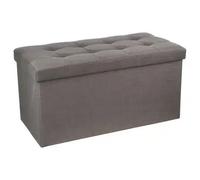 Atmosphera Puf plegable doble Lysandre Gris
