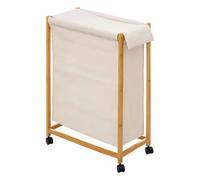 5five – Cesto de ropa con ruedas 52l Beige