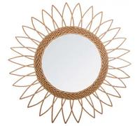 Factory Cuadros Espejo de Ratán Rosalia 50cm - Diseño Elegante
