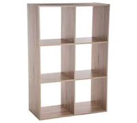 Factory Cuadros - Estantería Natural Teo - Madera 100.5x67.5cm - Organización Fácil | Diseño Natural