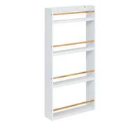 Biblioteca mdf blanco 118x55x15cm