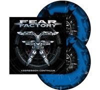 Factory Fear - Aggression Continuum (Black Blue W/ Whit [Vinilo]