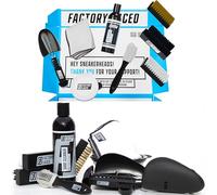 FACTORY LACED Kit de Limpieza de Zapatos - Limpiador de Zapatillas Ultimate Experiencia de Limpieza: Sistema de Limpieza de 4 cepillos