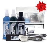 FACTORY LACED Kit limpiador de zapatos - Productos de limpieza de tenis - 8 Sneakers Cleaner Natural Solution, desodorizante de zapatos, espray repelente de manchas y agua