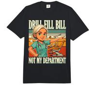 Factura de llenado de Taladro, no es mi higienista Dental del Departamento Comfort Colors Adult Heavyweight T-Shirt