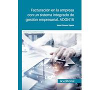 Facturación en la empresa con un sistema integrado de gestión empresarial. ADGN15