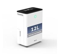 facula - Deshumidificador Bora 12L | Modo Auto | Modo Inteligente | Temporizador 1-24h | Función Drenaje Continuo