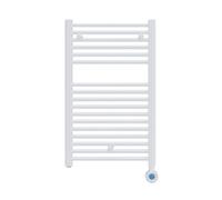 Fácula - Radiador Toallero Eléctrico Fluido Blanco Programable 400w | Boost 2h | Ventanas abiertas | Bloqueo de teclado