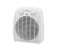 Fácula - Termoventilador Eléctrico SYRA 2000 W | Ventilación+Calefacción | Termostato Ajustable (Blanco)