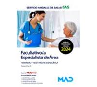FACULTATIVO/A ESPECIALISTA AREA TEMARIO Y TEST PARTE ESPECI