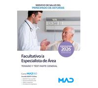 Facultativo/a Especialista de Área del Servicio de Salud del Principado de Asturias. Temario parte general y test