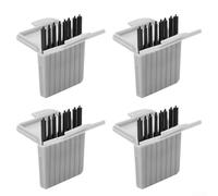 FACULX 32 unids/set Audífonos protectores de cera de oído, accesorios de herramientas de limpieza para cerustop, protector de cera de oído, herramienta de limpieza de filtros de cera, filtro de