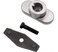 FACULX 748-0376E 753-06315 Kit adaptador de cuchilla para cortacésped, con perno de hoja y soporte de campana, para Craftsman