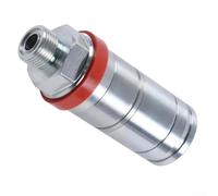 FACULX Acopladores hidráulicos de conexión rápida, conector de rosca macho M22x1.5 de 1/2 pulgada, para modelos de tractor 5039D 5045D 5076EL 5400+