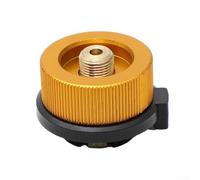 FACULX Adaptador portátil de butano para cabezal de quemador dividido, | Adaptador de repuesto de butano para estufas de camping al aire libre, convertidor de gas con núcleo de cobre con mecanismo