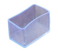 FACULX Almohadillas rectangulares para patas de silla, 12 protectores de suelo de PVC para patas de mesa de muebles, 40 x 60 mm (30 x 40 mm), G9Y8HQ8M3WO36B3E5T30H0V170R999