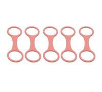 FACULX Clips de silicona para máscara de esnórquel para respiración de 27 | Juego de clips elásticos de silicona para tubos de 27 mm de diámetro, soporte de correa para máscara de buceo para asegurar