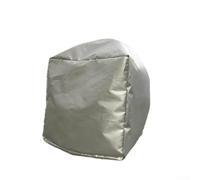 FACULX Cubierta de tela Oxford impermeable para estación de carga de coche eléctrico, protector de punto de carga EV al aire libre con protección contra la lluvia y el polvo (plata)