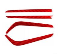 FACULX Embellecedor Faros Antiniebla Carbono CRV 17-21 Embellecedor | de carbono real, acabado vibrante, a UV, protección contra rayones, para fácil limpieza