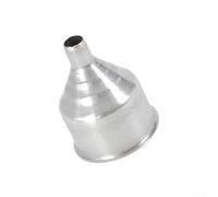 FACULX Embudo de acero inoxidable, 4 cm de diámetro, construcción de metal para jarra de vino, transferencia de líquidos de cocina doméstica, vajilla de camping al aire libre