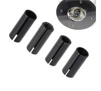 FACULX Juego de 4 adaptadores de boquilla de fresadora para máquina de grabado, convertidor de acero al carbono de 6/8/10/12/12,7 mm, fuerza de sujeción, resistente al desgaste, flexible para brocas