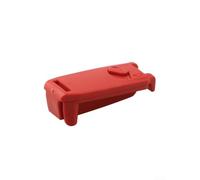 FACULX Kit de cubierta de bloque de batería de ciclismo para sistema de cambio Sram resistente al desgaste, juego de protección de transmisión con tapa de poste cuentagotas, rojo (cubierta de