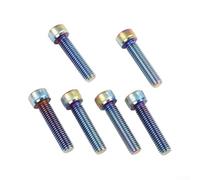 FACULX Kit de tornillos de motocicleta M8 de acero inoxidable para carenado | Hardware del trabajo del cuerpo para la fijación de Shell de la vespa hexagonal del casquillo del zócalo del perno fijado
