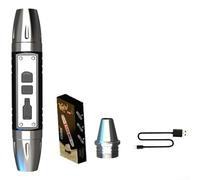 FACULX Linterna UV, LED de 365 NM y 395 NM, 4 modos de luz, linterna de aluminio recargable para joyas de jade de piedras preciosas, inspección antigua (A)