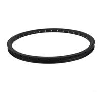 FACULX Llanta de bicicleta de 20 pulgadas, llanta de bicicleta de aleación de aluminio de doble pared, compatible con freno de disco de 24/28/32/36 agujeros, para neumáticos de 20 x 1.5-2.125
