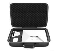 FACULX Mini bolsa de viaje Starlink, protección perfecta para soporte, adaptador de tubería, cables, fuente de alimentación, funda de almacenamiento portátil rígida con interior de espuma de doble